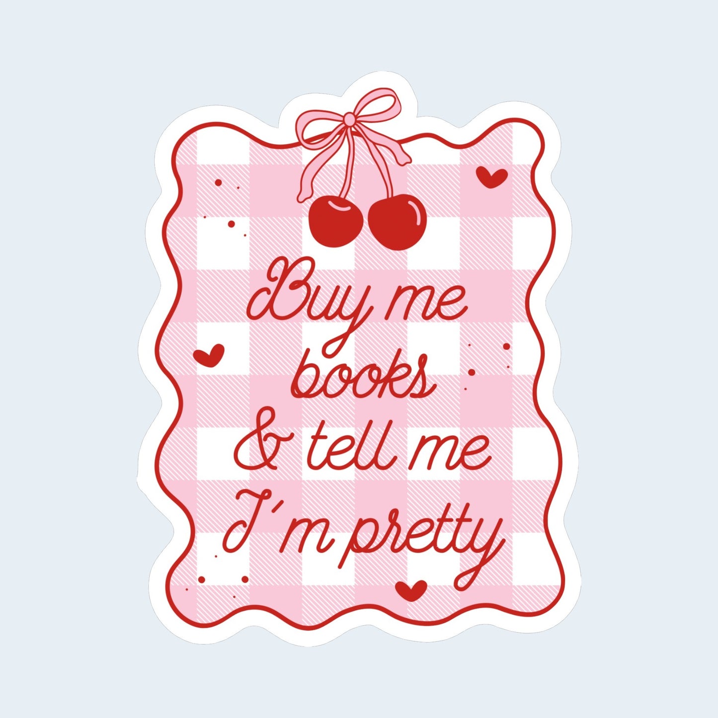 Buy Me Books Sticker