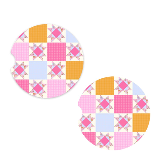 Cottage Car Coaster Set