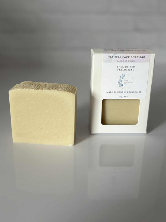 Savon pour le visage au beurre de karité et à l'argile kaolin