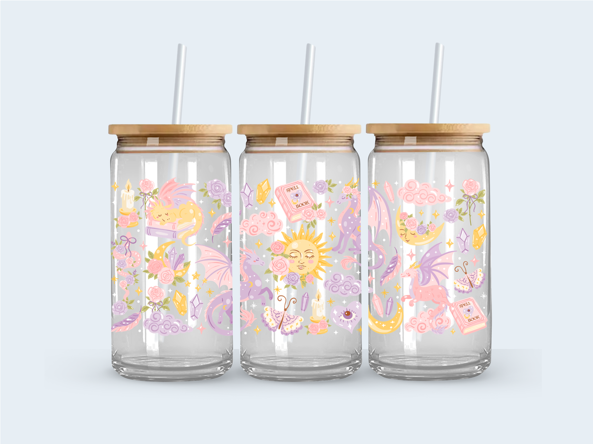 Dragons glass cup