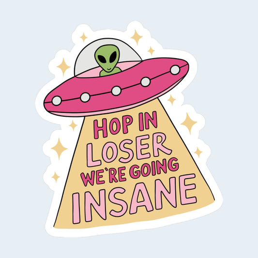 Going Insane Sticker