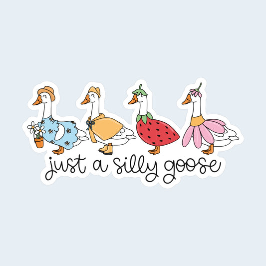 Silly Goose Sticker