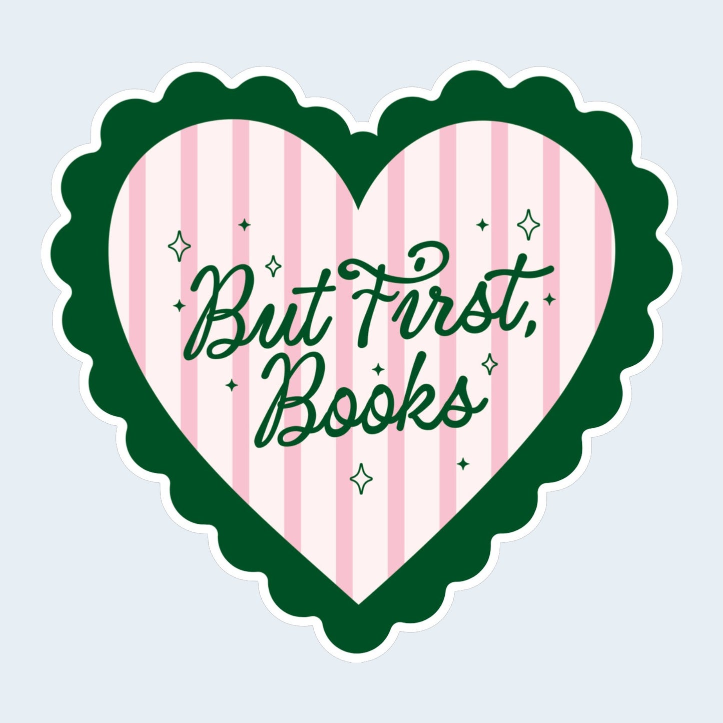 But First Books Sticker