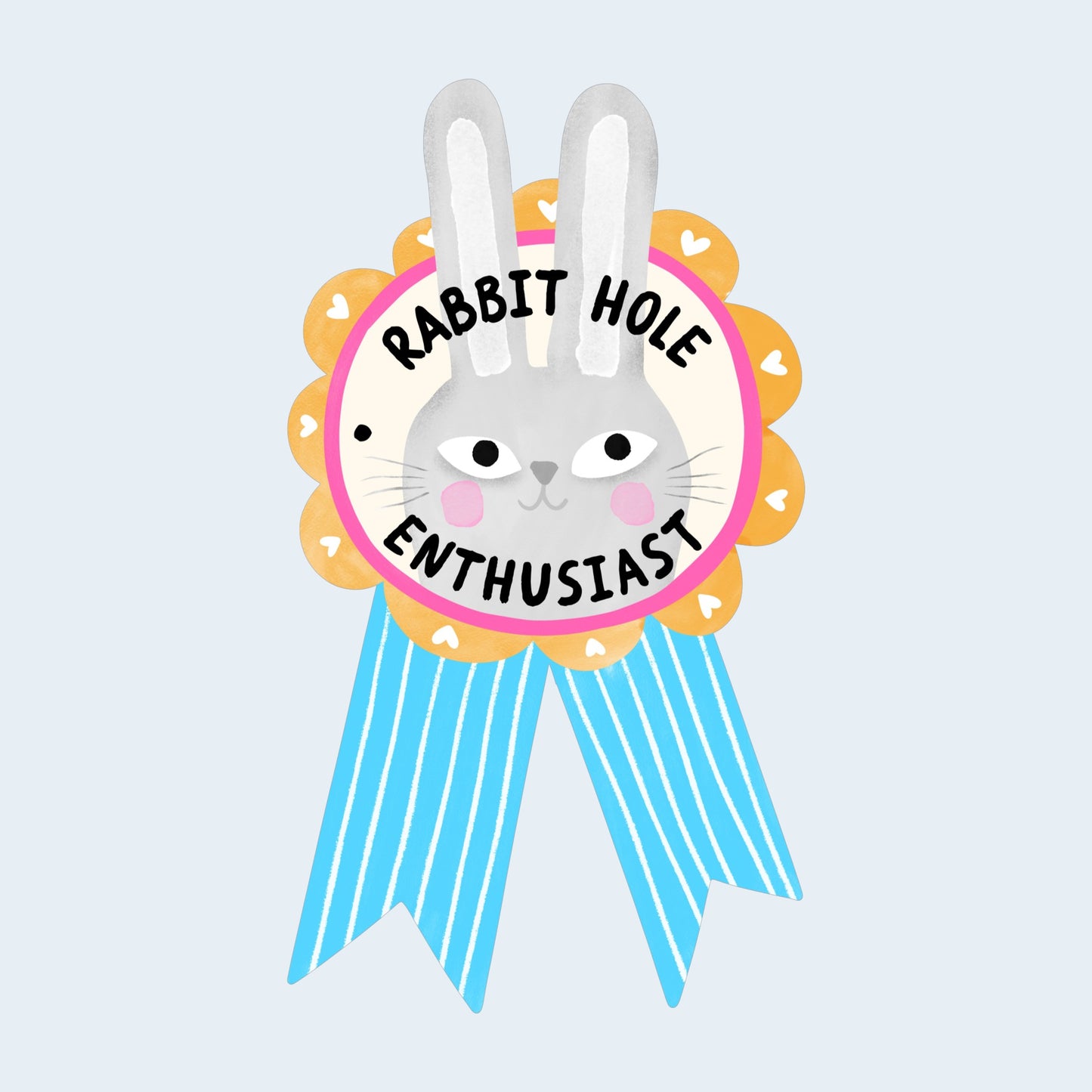 Rabbit Hole Enthusiast Sticker